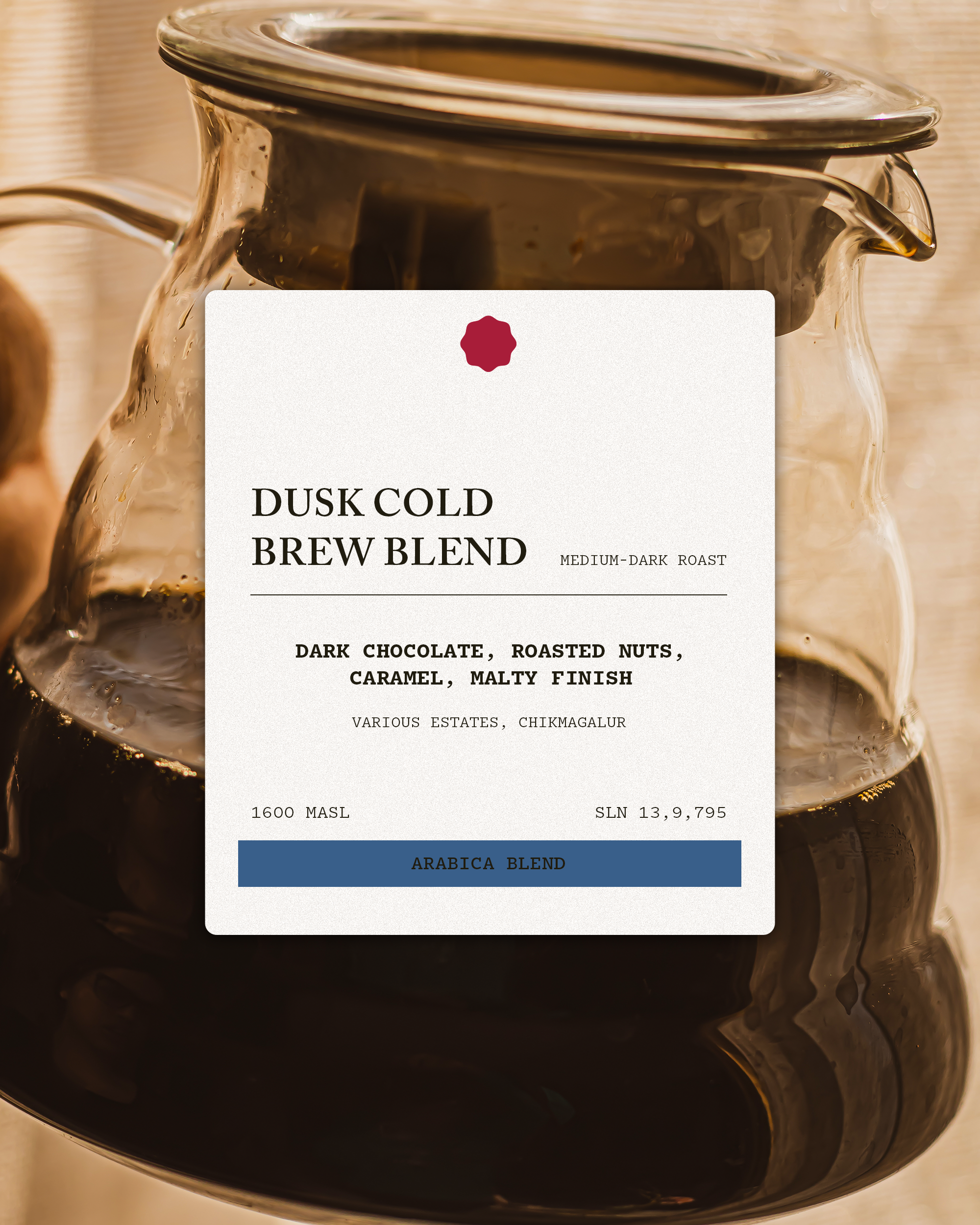 Dusk Cold Brew Blend Dusk Cold Brew Blend