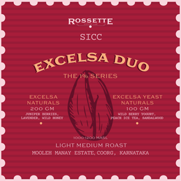 Excelsa Duo  ( Yeast Inoculated Naturals 100g + Anaerobic Naturals 200g )