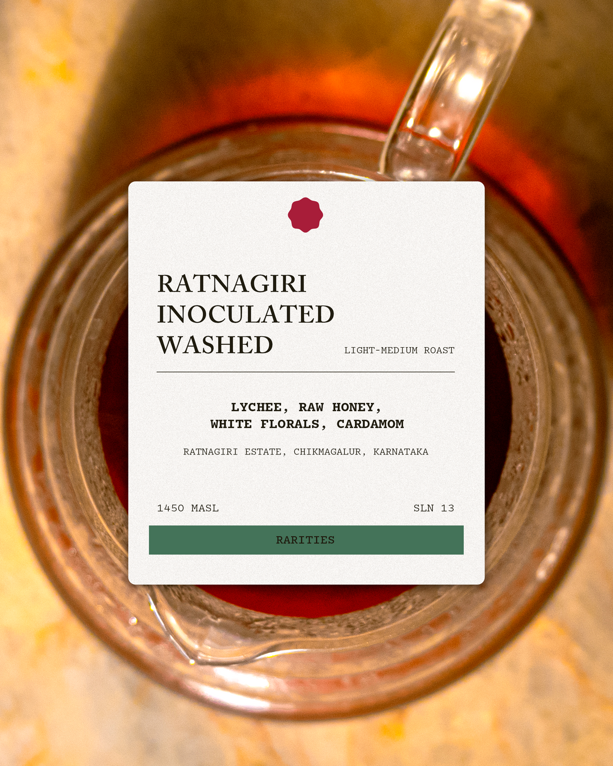 Ratnagiri Inoculated Washed ( SCA 87 )