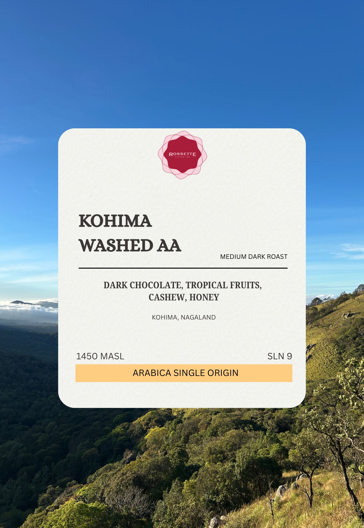 Nagaland Kohima Washed AA