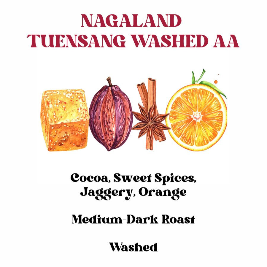 Nagaland Tuensang Washed AA