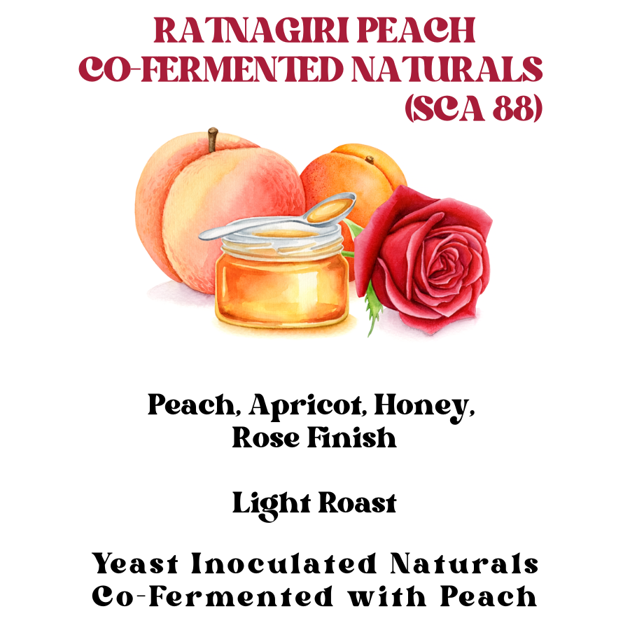 Ratnagiri Peach Co-Fermented Naturals (SCA 88)