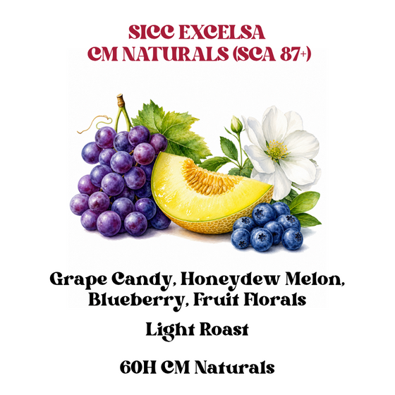 Excelsa coffee CM Naturals (SCA 87+)