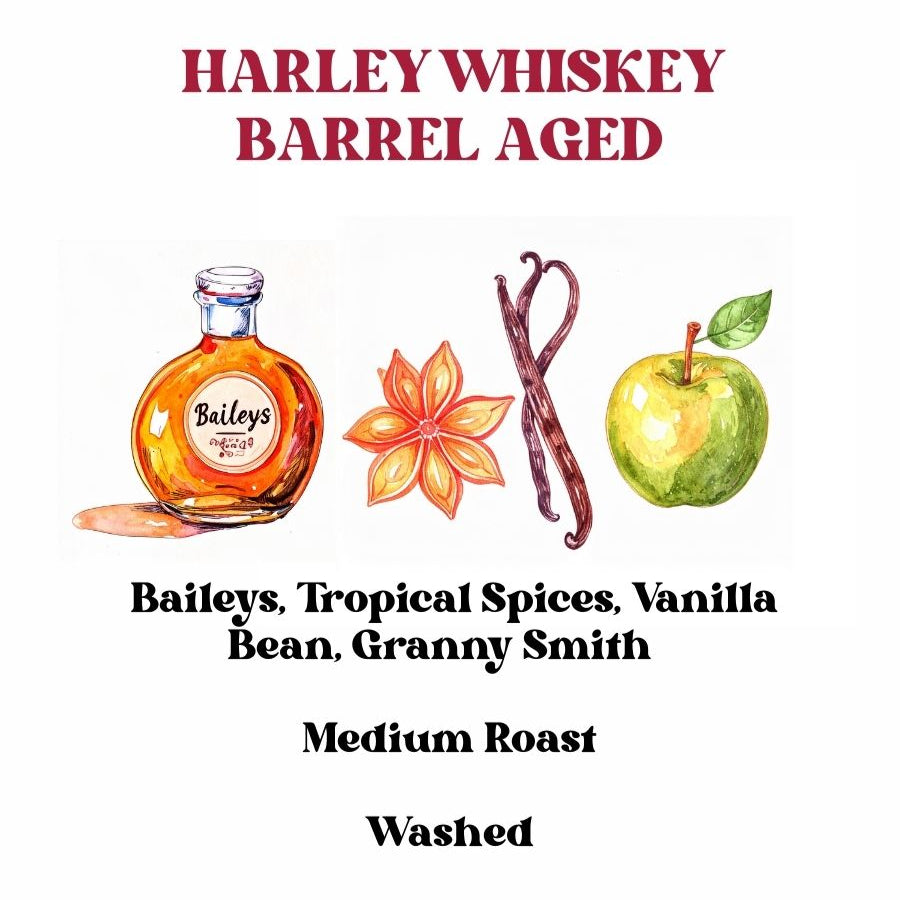 Harley Whiskey Barrel Aged (SCA 87+)