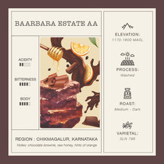 BAARBARA WASHED AA / MEDIUM - DARK ROAST